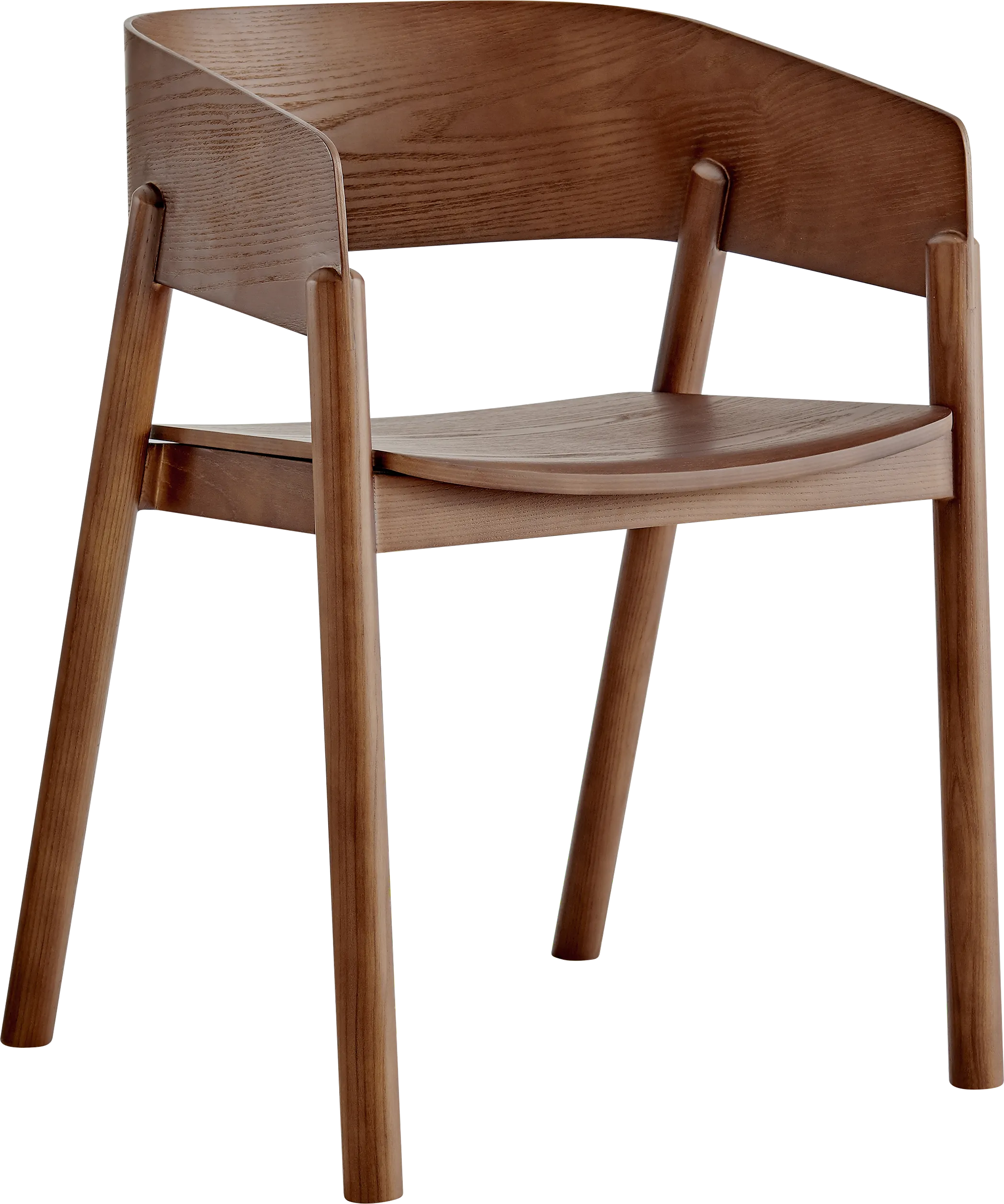 Cornudas Brown Arm Chair - Thumbnail - Image 1