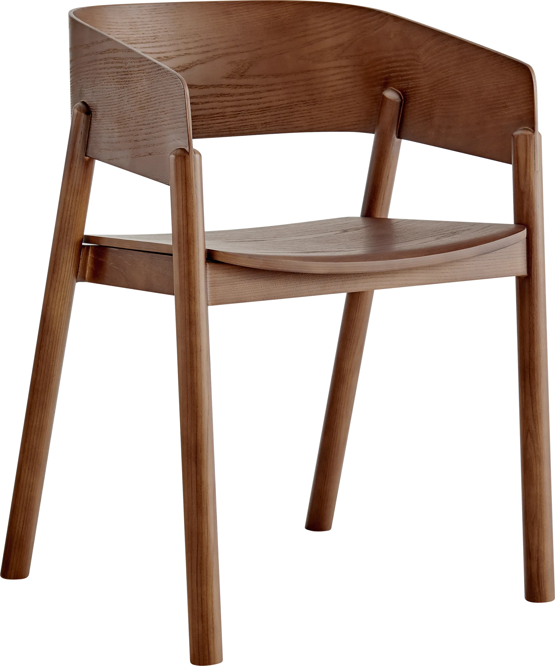 Cornudas Brown Arm Chair - Image 1