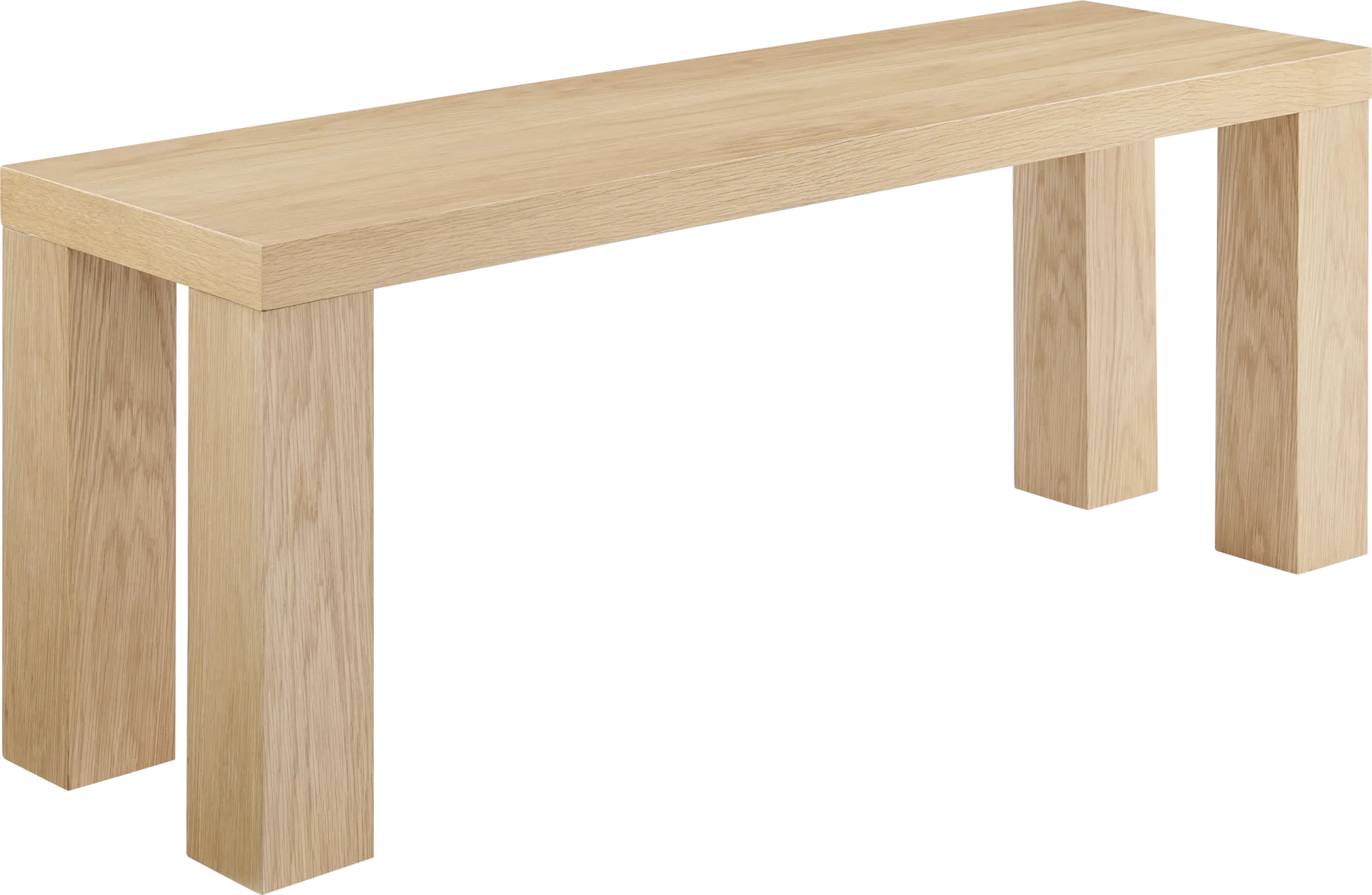 Chevae Brown 49 in. Dining Bench - Image 1