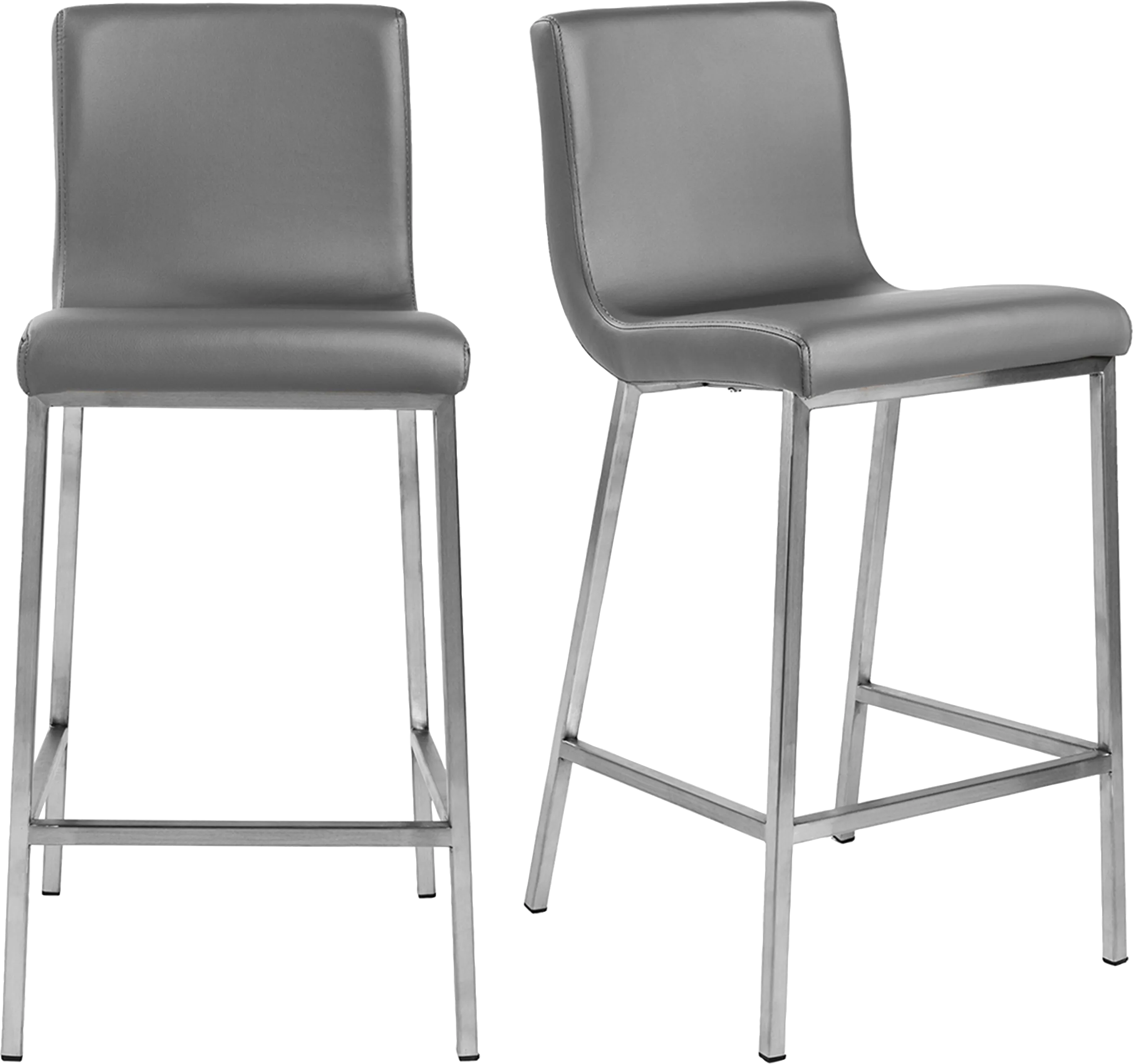 Swygert I Gray Counter Stool, Set of 2