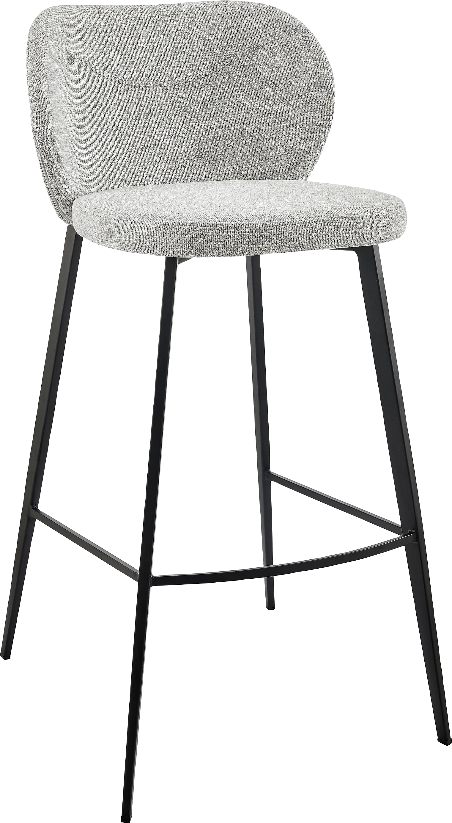 Shenadoah Light Gray Barstool - Thumbnail - Image 1