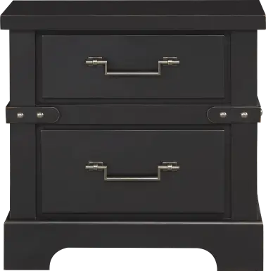 Fairhaven Black Nightstand