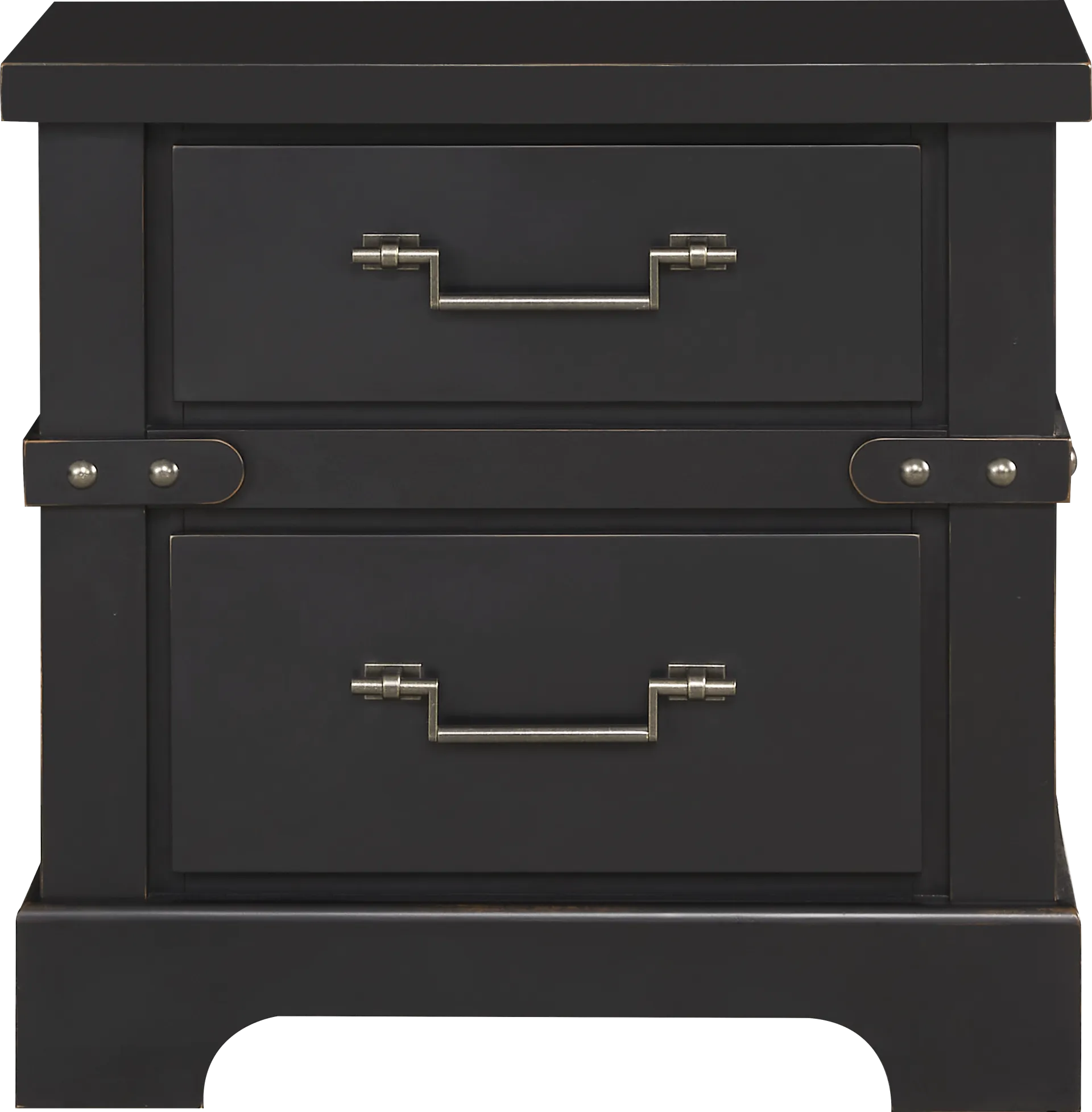 Fairhaven Black Nightstand - Image 2