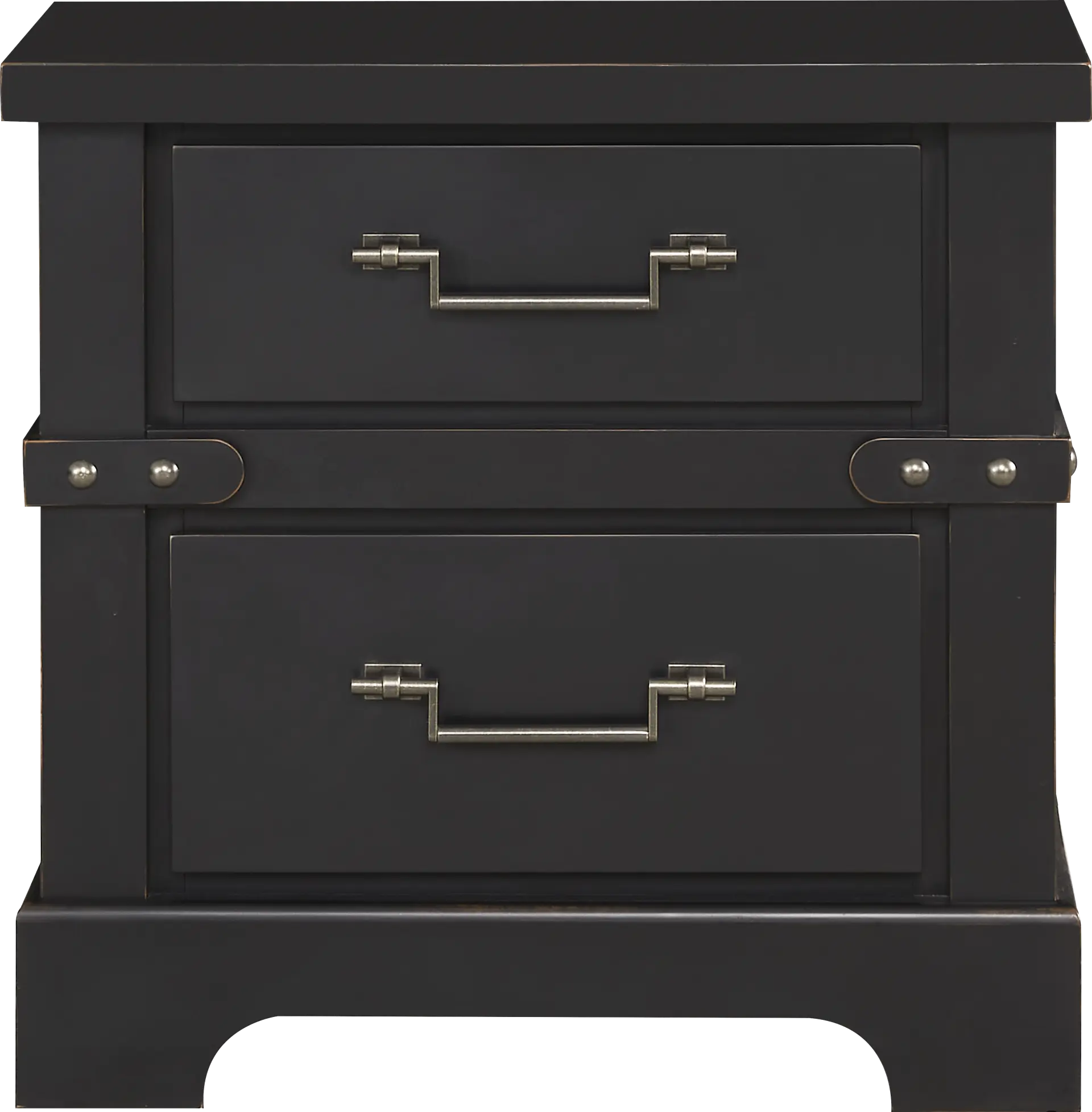 Fairhaven Black Nightstand