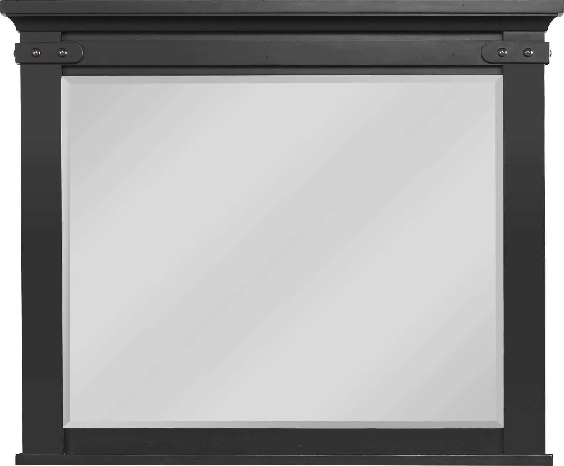 Fairhaven Black 7 Pc King Panel Bedroom - Image 11