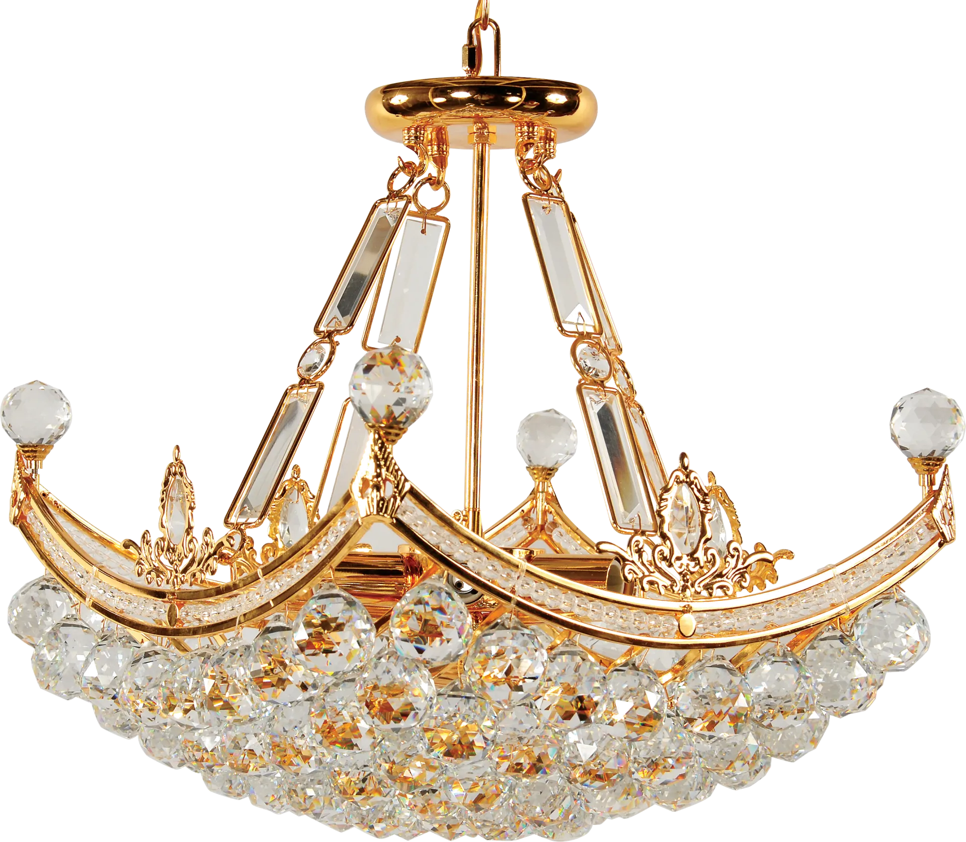 Deneb Gold Chandelier - Image 1