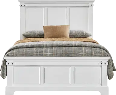 3 pc queen panel bed