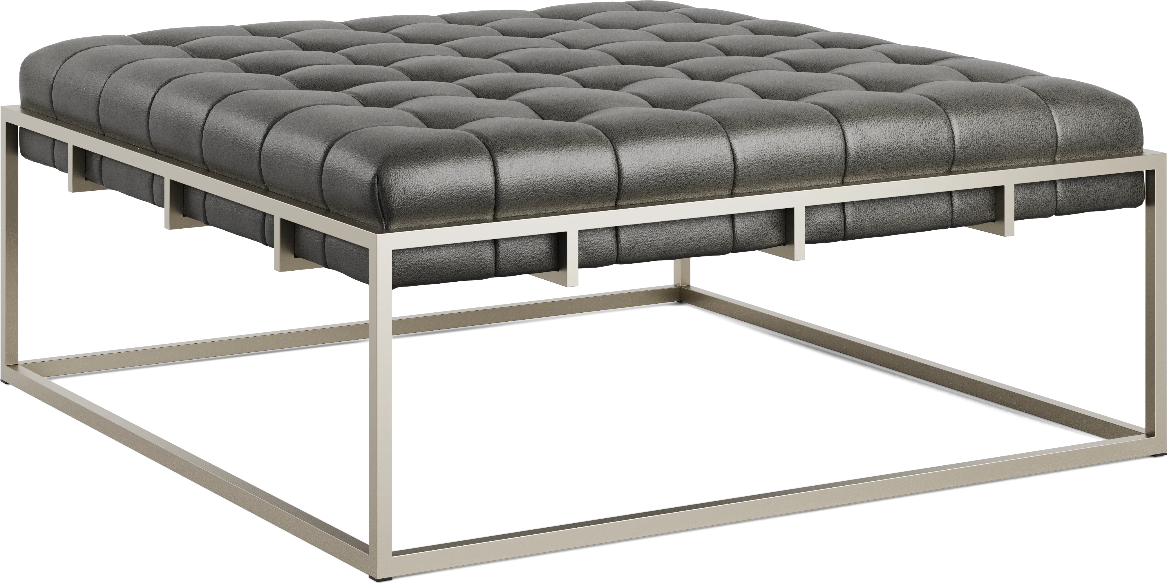 Vezelay Gray Upholstered Cocktail Table - Thumbnail - Image 1