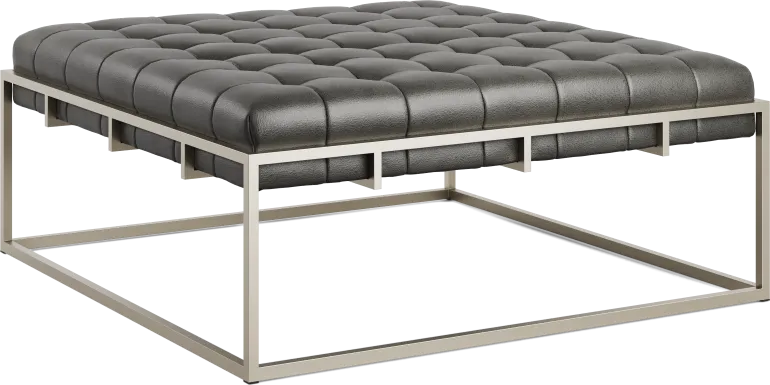Vezelay Gray Upholstered Cocktail Table
