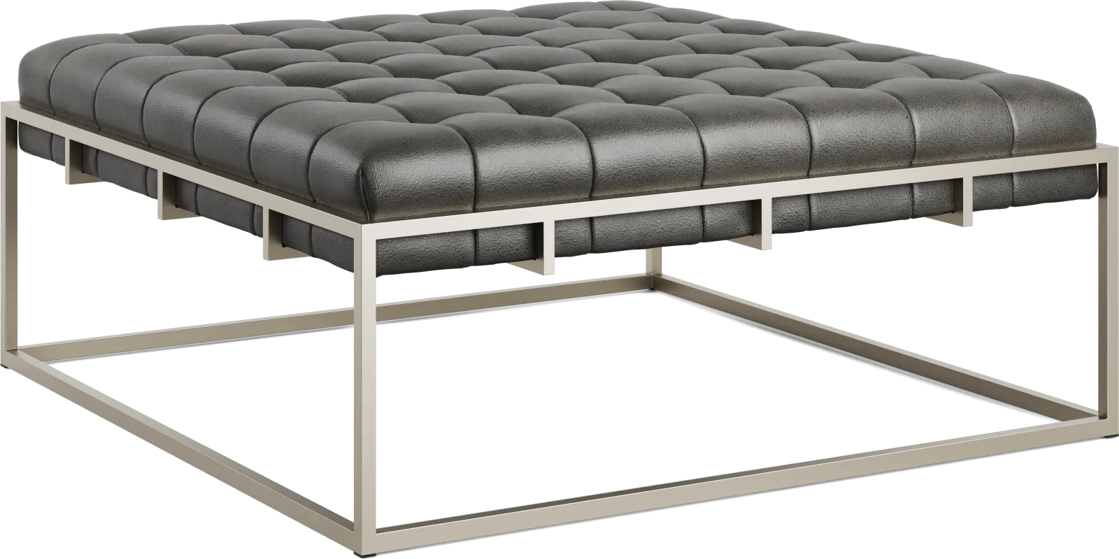 Vezelay Gray Upholstered Cocktail Table