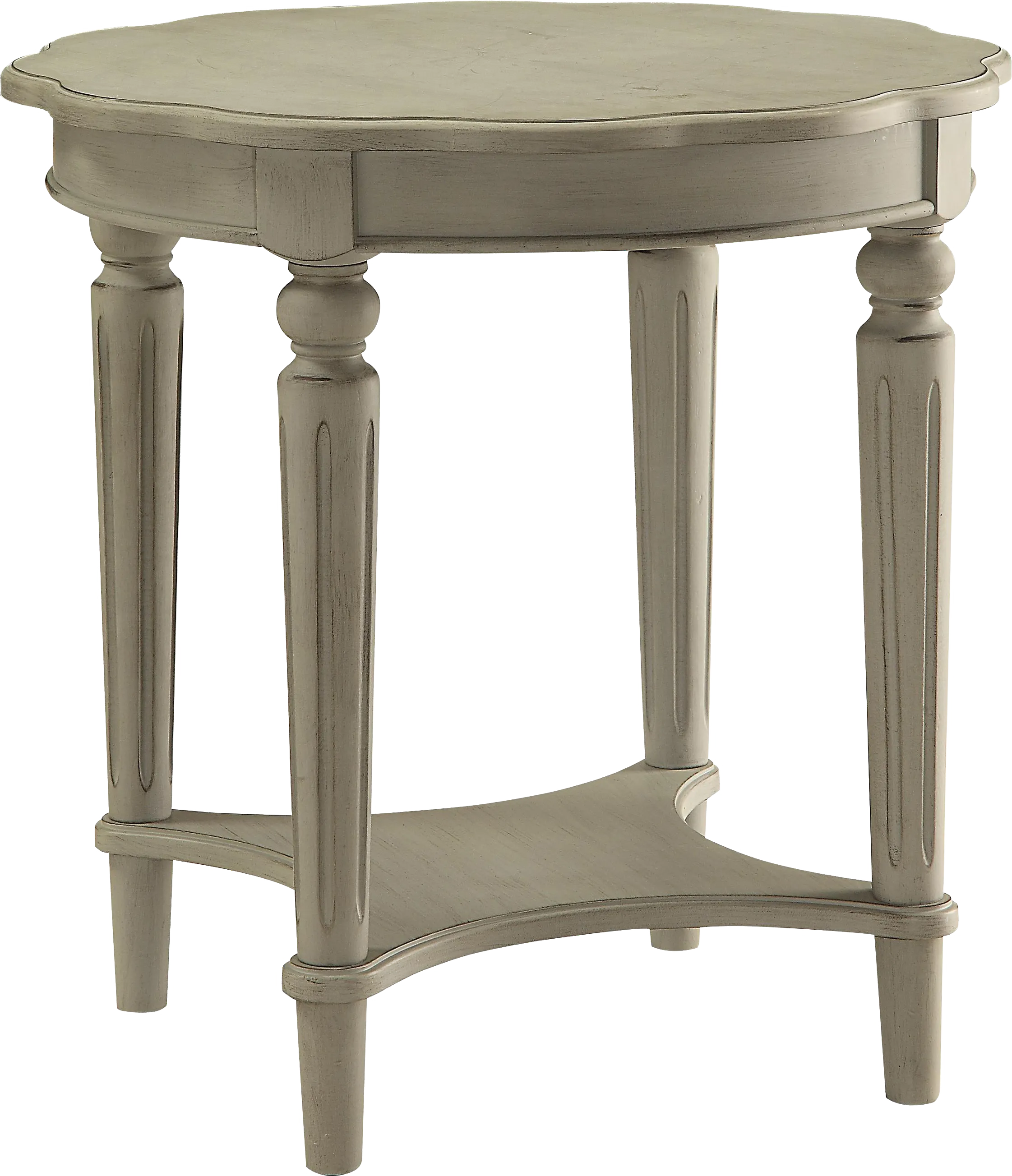 Fordon Light Gray Accent Table - Thumbnail - Image 1