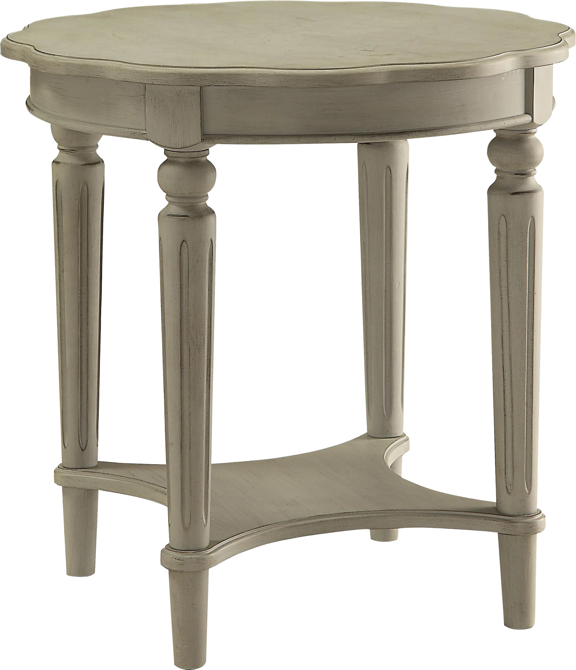 Fordon Light Gray Accent Table - Image 1