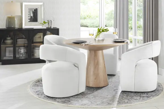 Kendall Natural 48" Round Dining Table