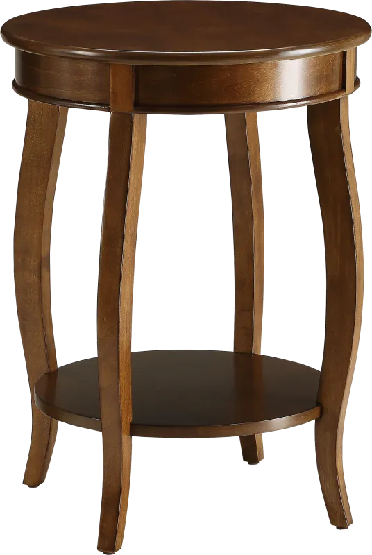 Chloris Brown Accent Table