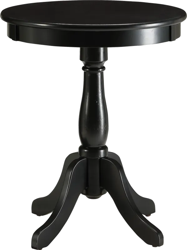 Alger Black Accent Table