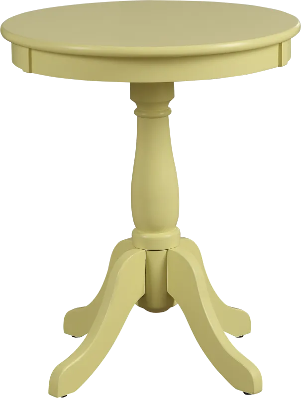Alger Yellow Accent Table