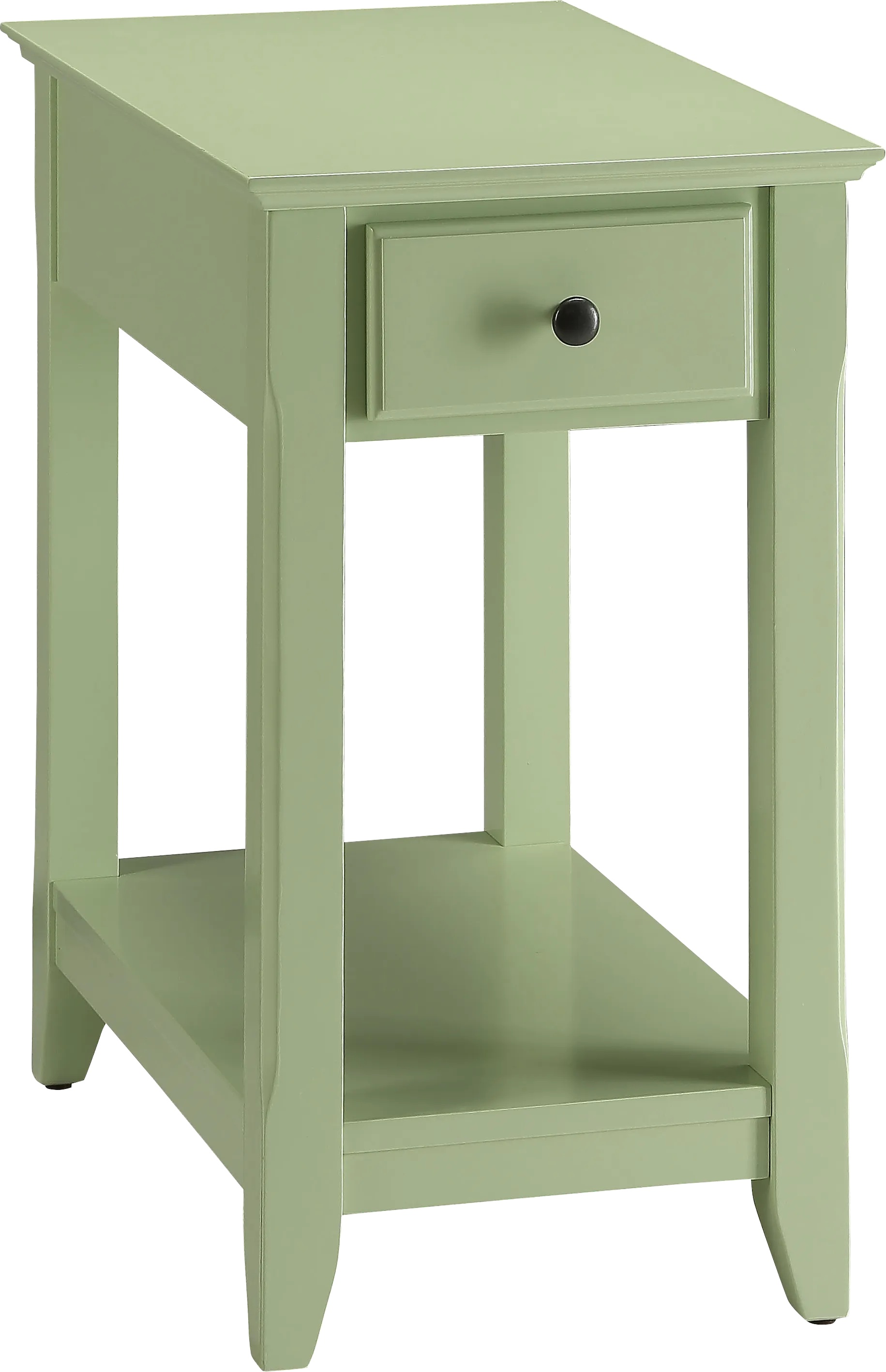 Bertie Green Chairside Table - Image 1