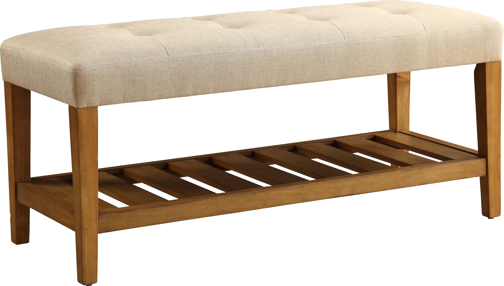 Cacia Beige Bench