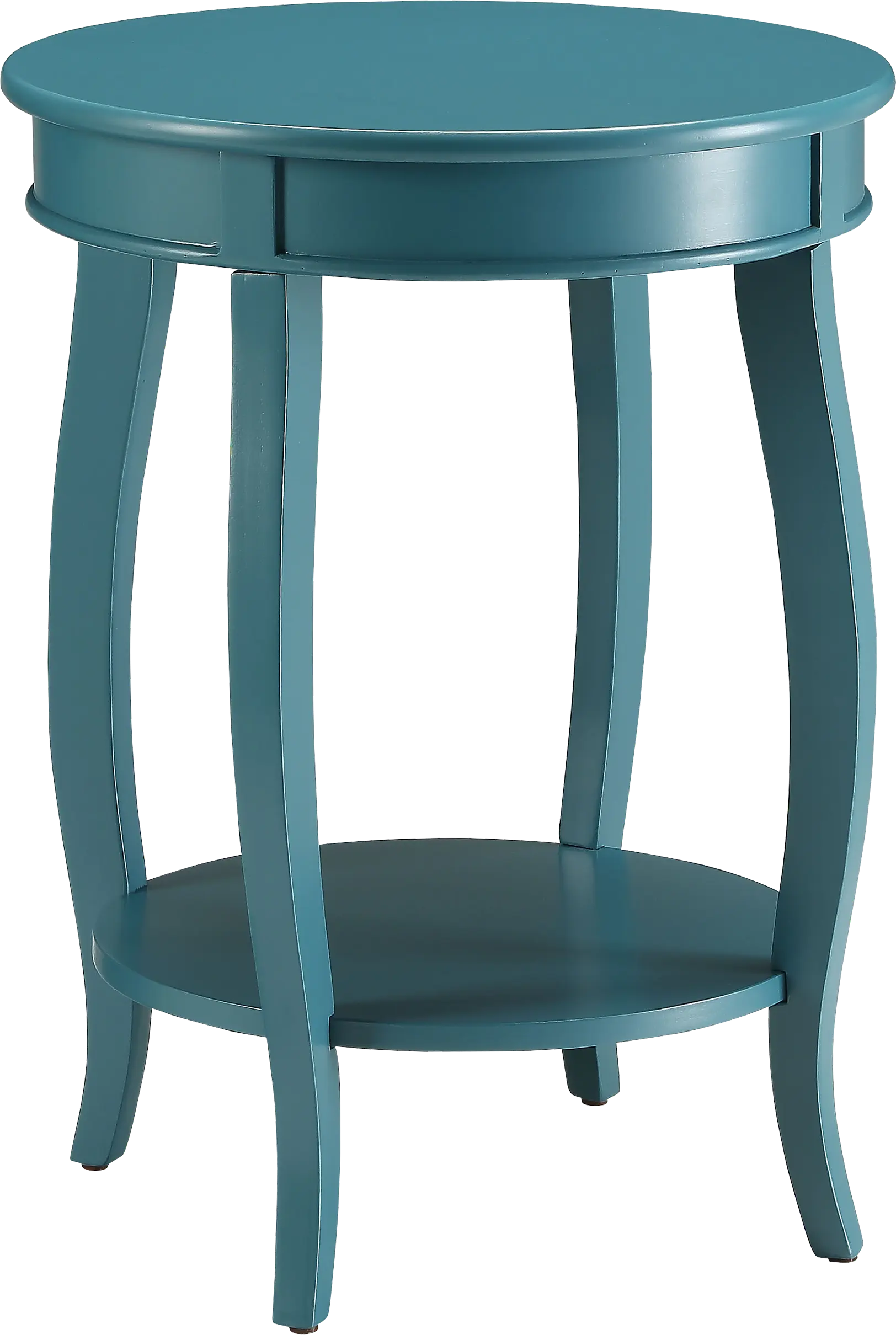 Chloris Blue Accent Table