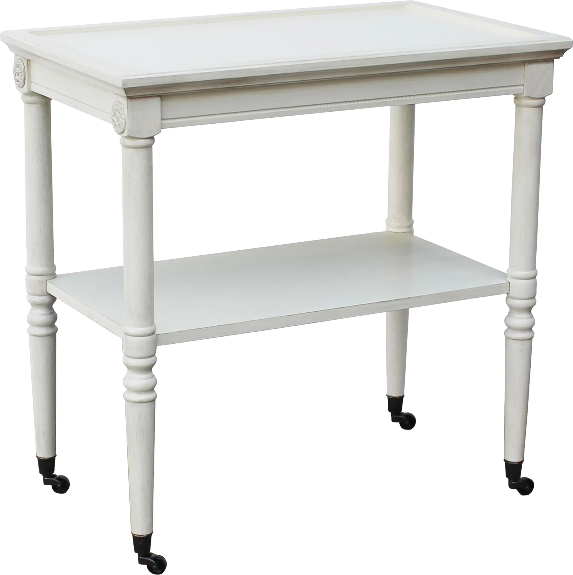 Mendel White Accent Table
