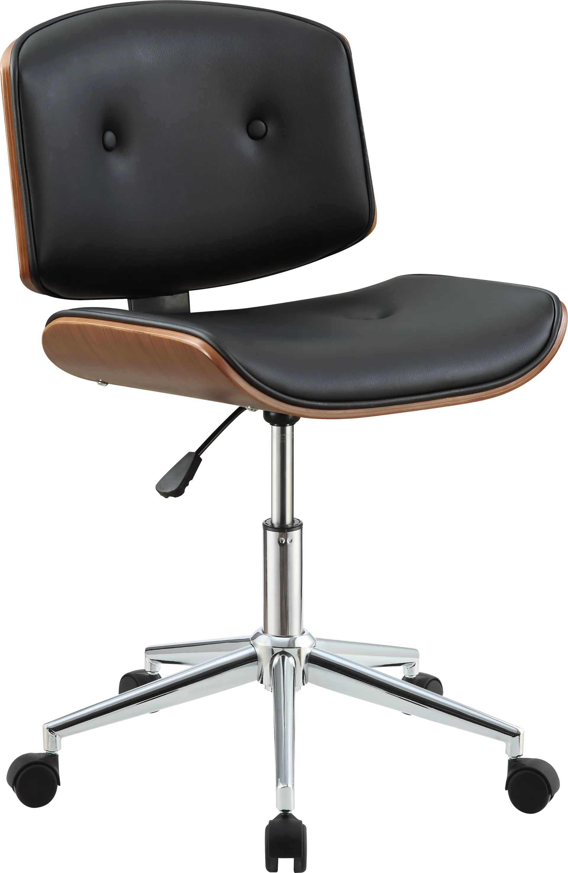 Wilbur Black Desk Chair - Image 1