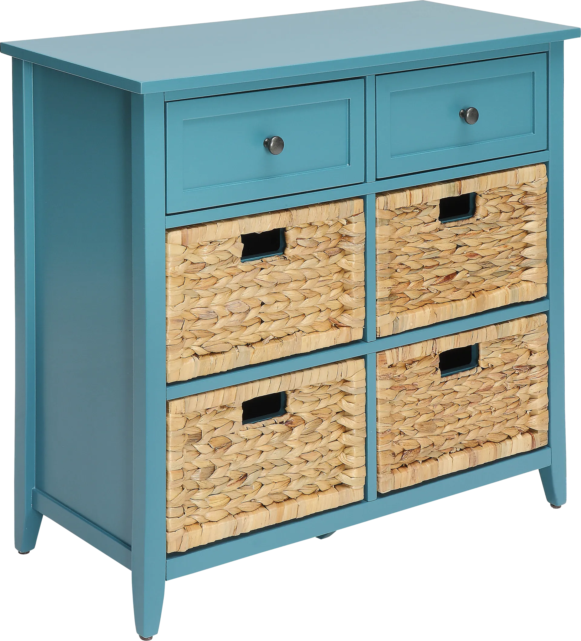 Flavius Blue Accent Cabinet - Image 1