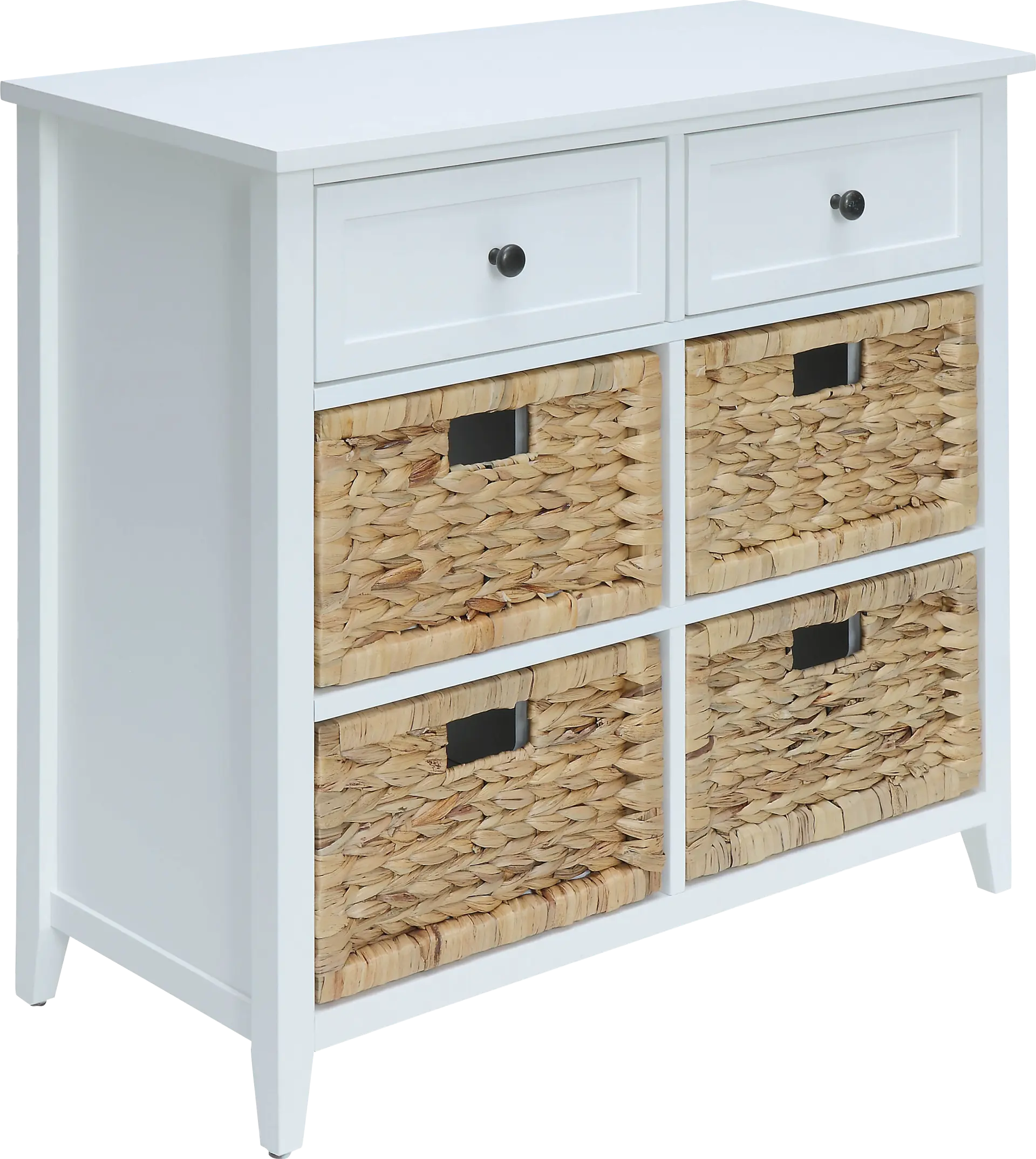 Flavius White Accent Cabinet
