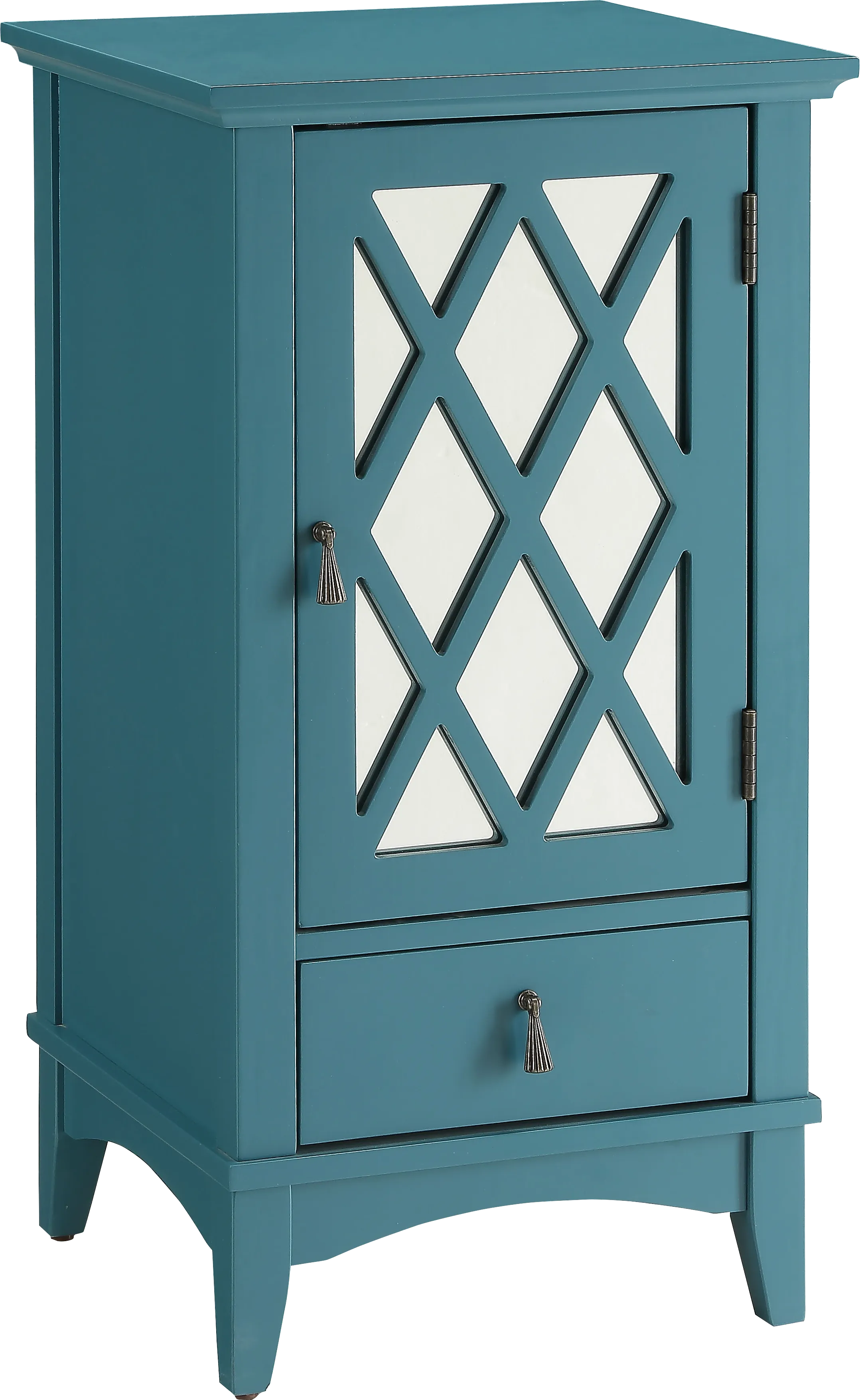 Darla Blue Accent Cabinet - Thumbnail - Image 1