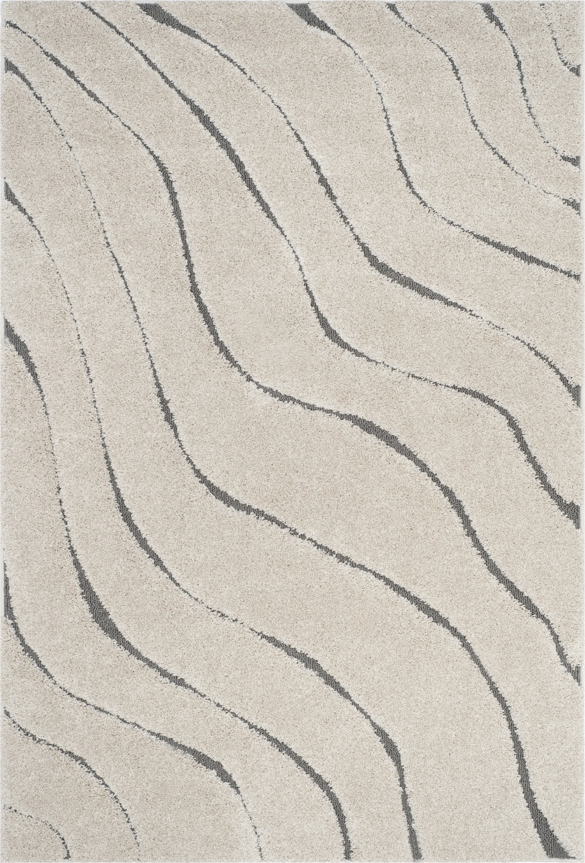 Ocean Gray Gray 5'3 x 7'6 Rug - Image 1