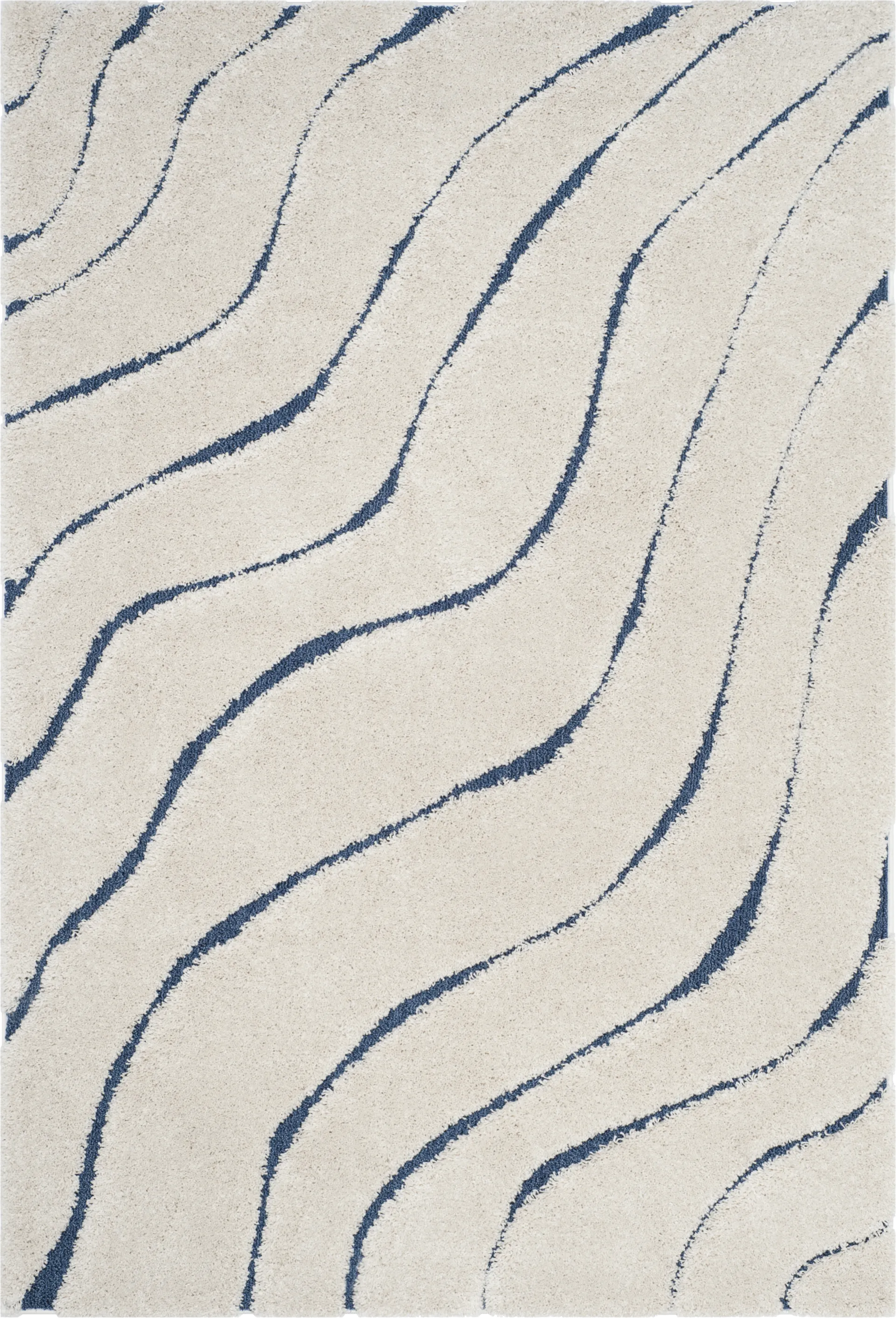 Ocean Gray Navy 6' x 9' Rug - Image 1