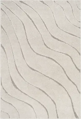 Ocean Gray Beige 6' x 9' Rug