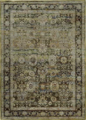 Waldrop Green 5'3 x 7'6 Rug