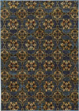 Lantana Blue 5'3 x 7'6 Rug