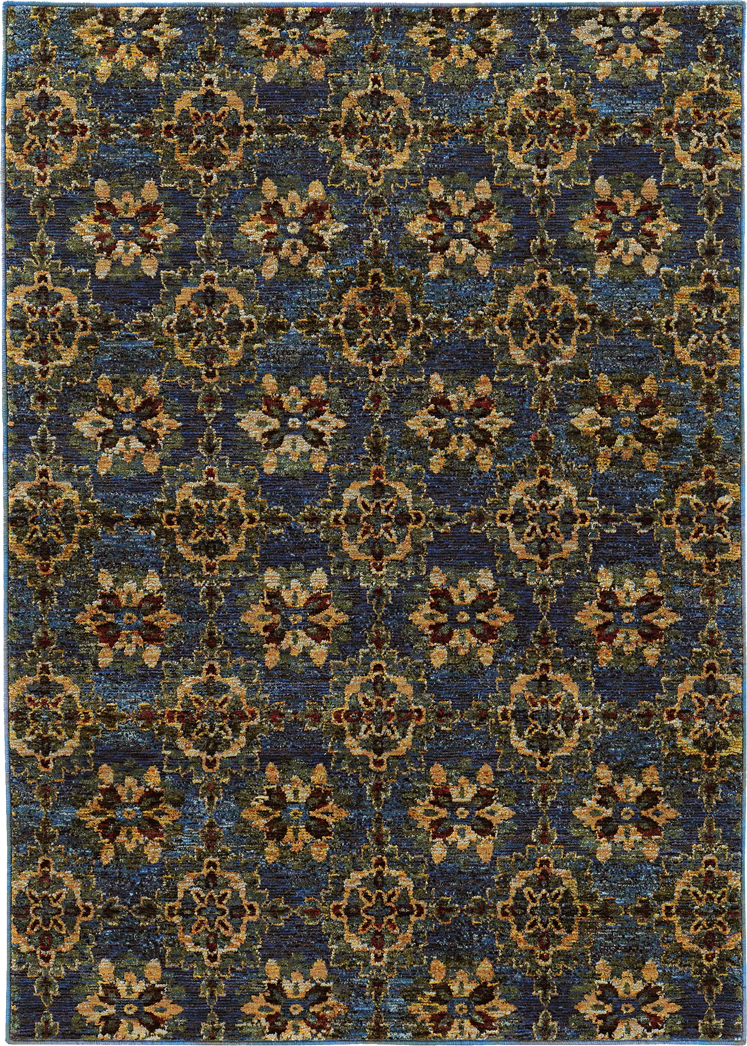 Lantana Blue 7'10 x 10'10 Rug - Image 1