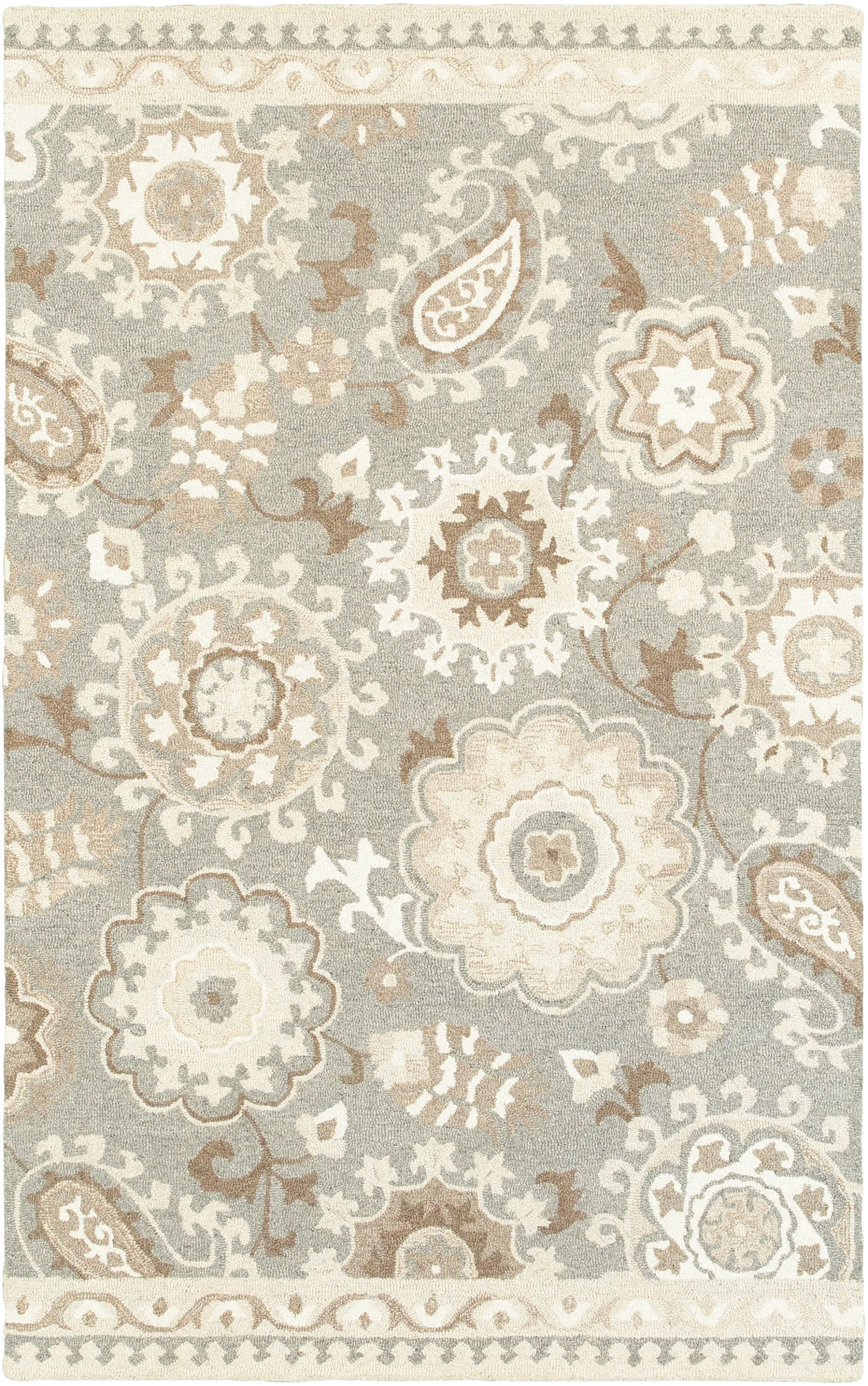 Summerton Gray 5' x 8' Rug