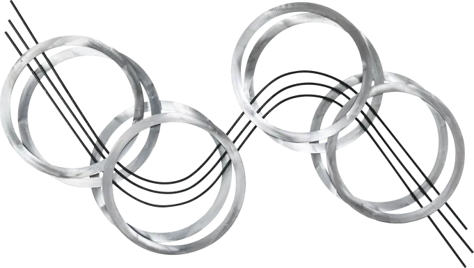 Boggio Silver Wall Decor