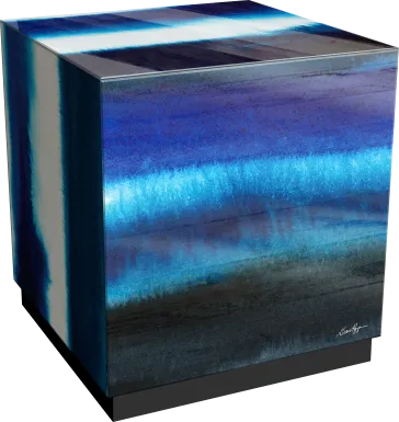 Chivira Blue Accent Table