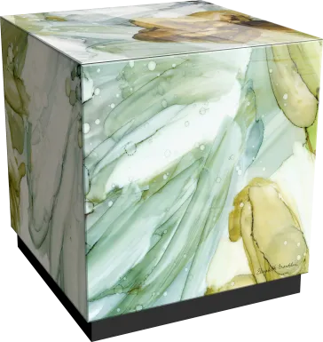 Lambrose Green Accent Table