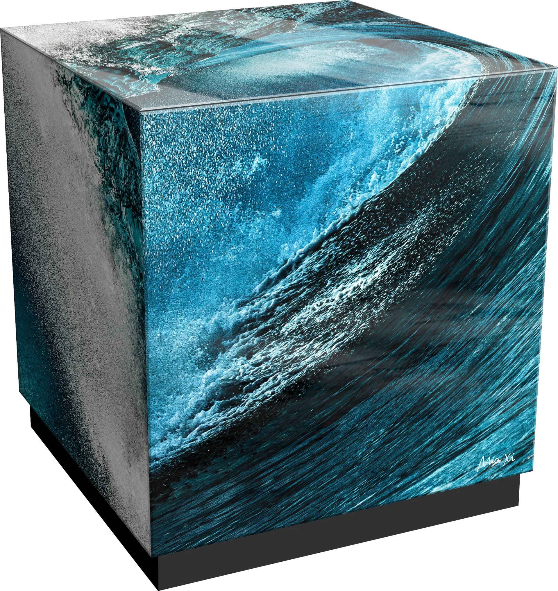 Pandarey Blue Accent Table - Image 1