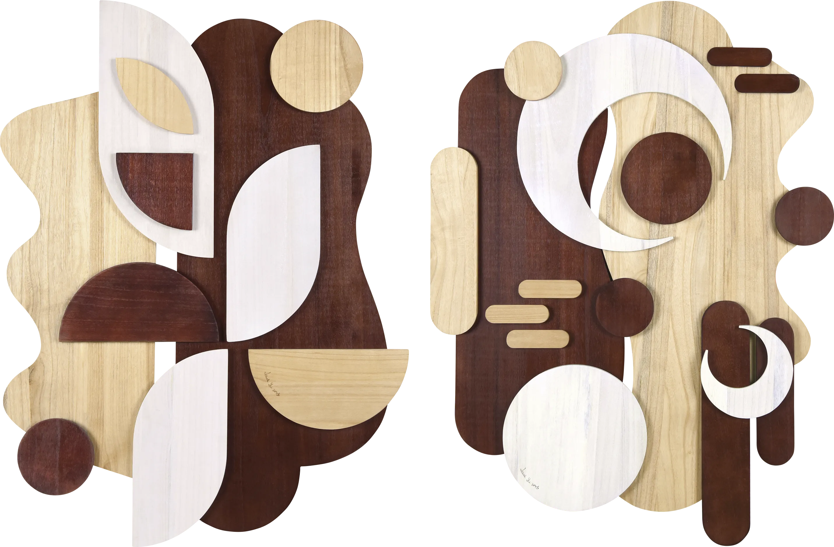 Sedillo Brown Wall Decor, Set of 2 - Thumbnail - Image 1