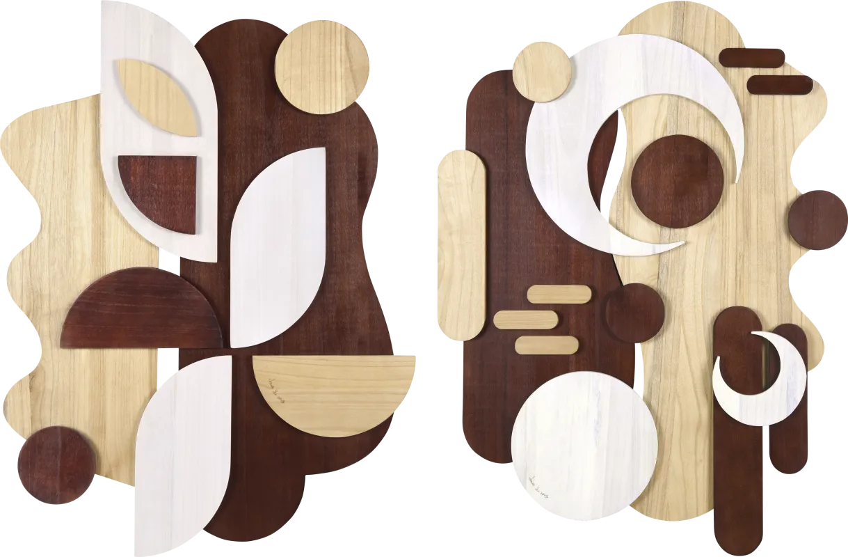 Sedillo Brown Wall Decor, Set of 2