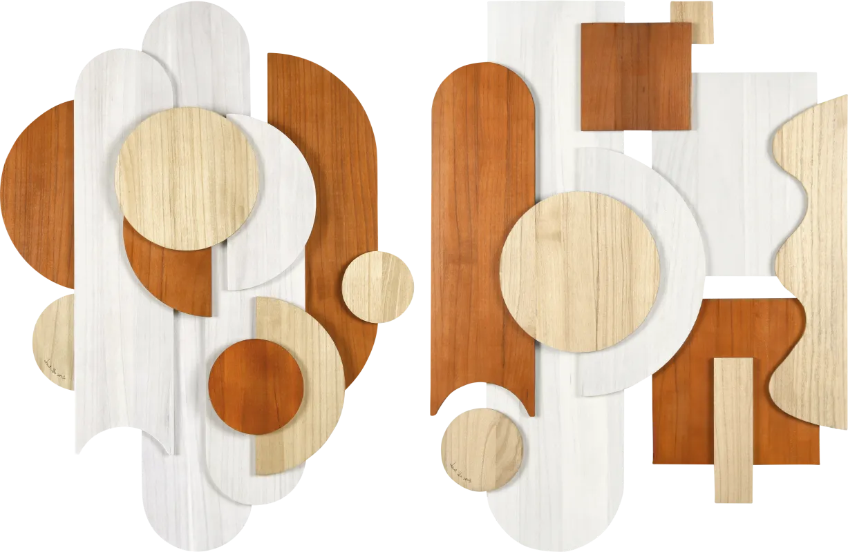Tavalopa Beige Wall Decor, Set of 2