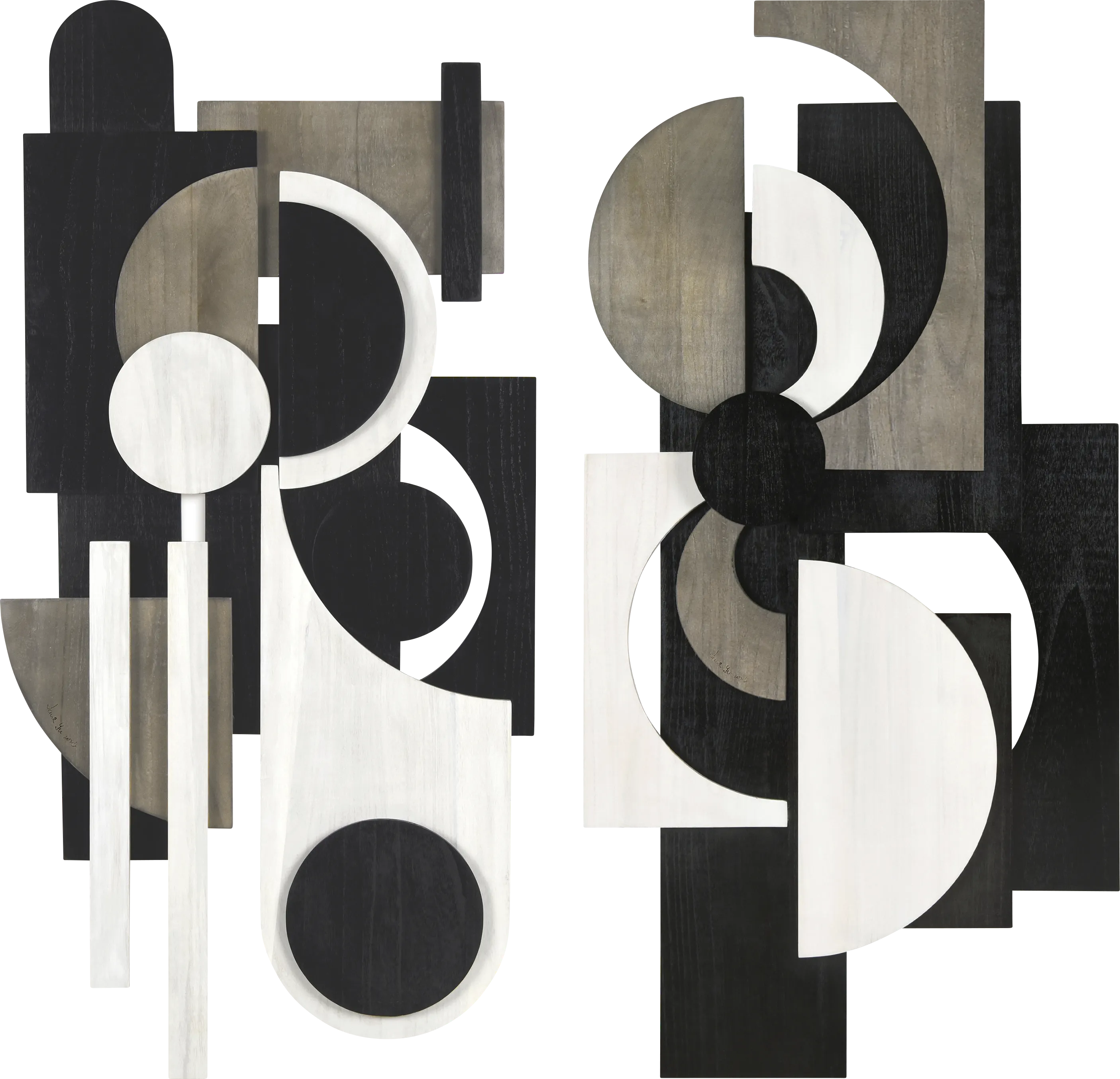 Tonore Black Wall Decor, Set of 2