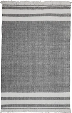 Kebba Steel Gray 7' x 9'9 Indoor/Outdoor Rug