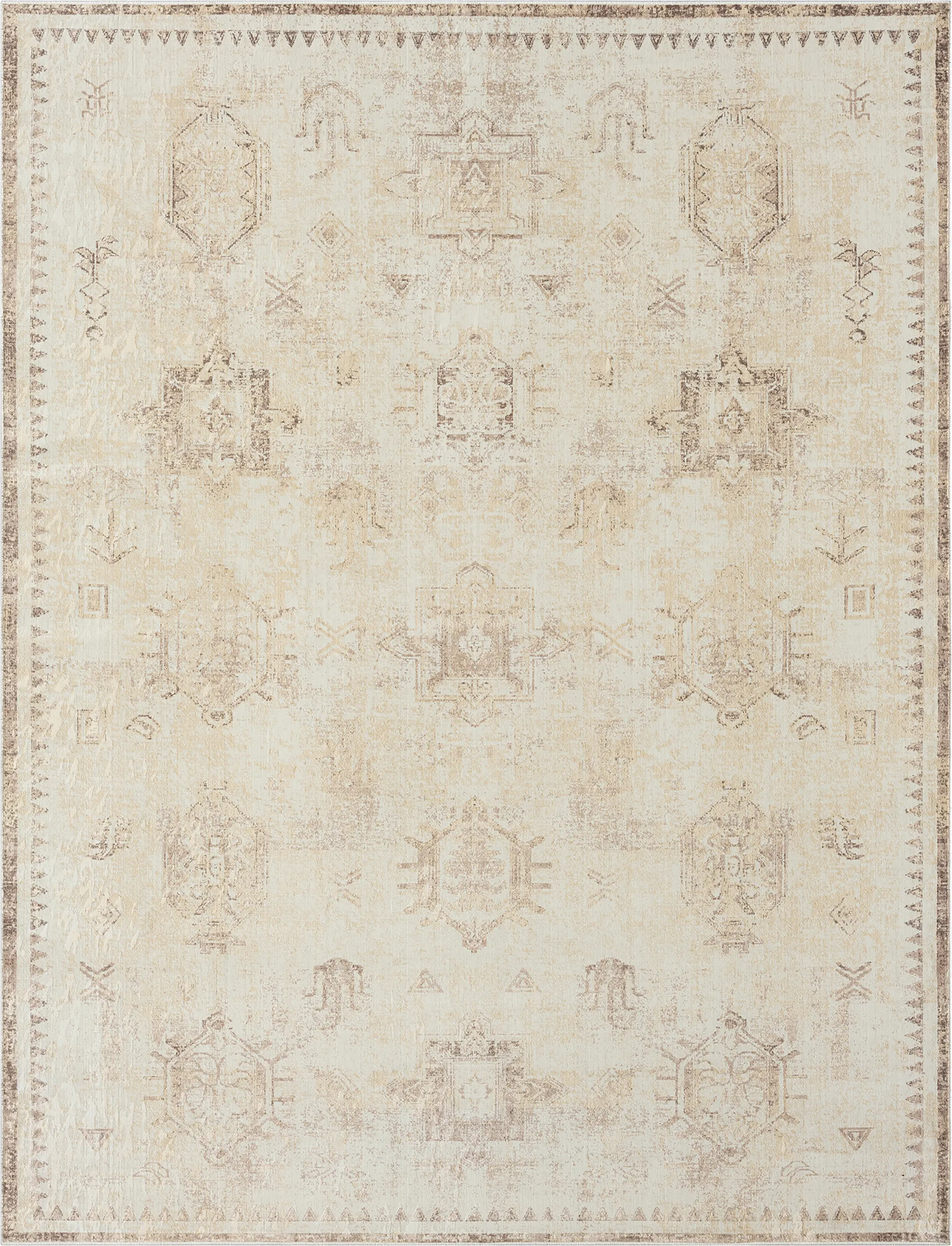 Sutay Beige 7'10 x 9'10 Rug - Image 1