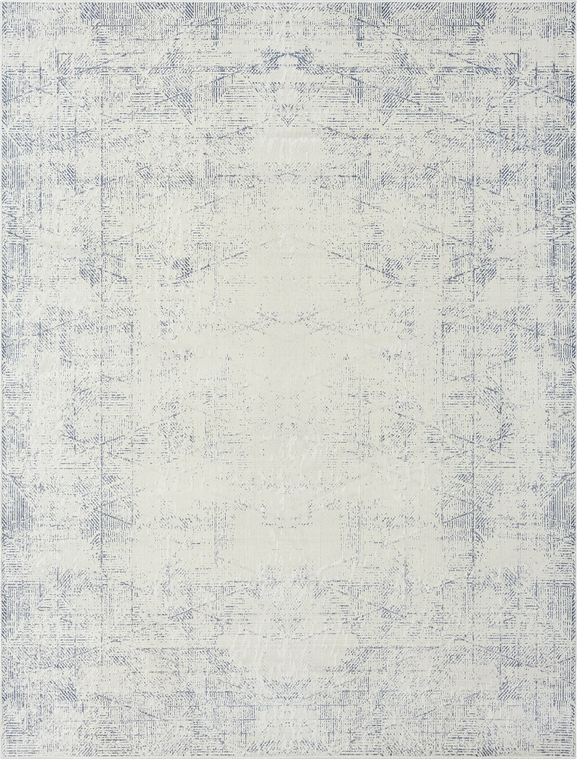 Baturu Blue/Gray 5'3 x 7' Rug - Image 1
