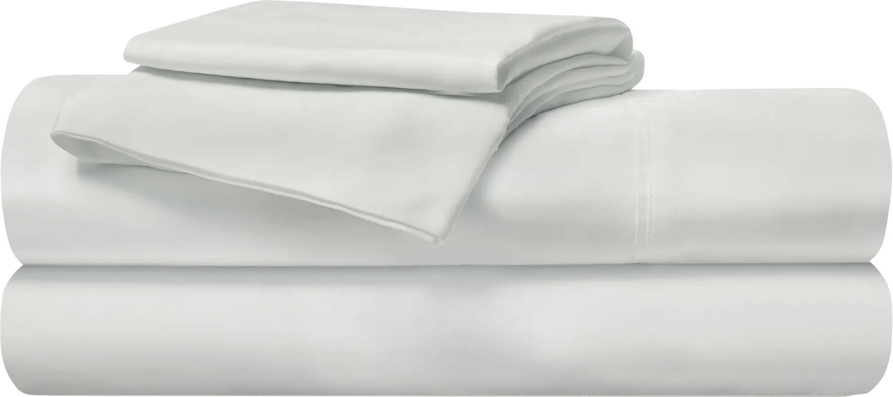 Bedgear Basic Bright White 4 Pc Queen Bed Sheet Set