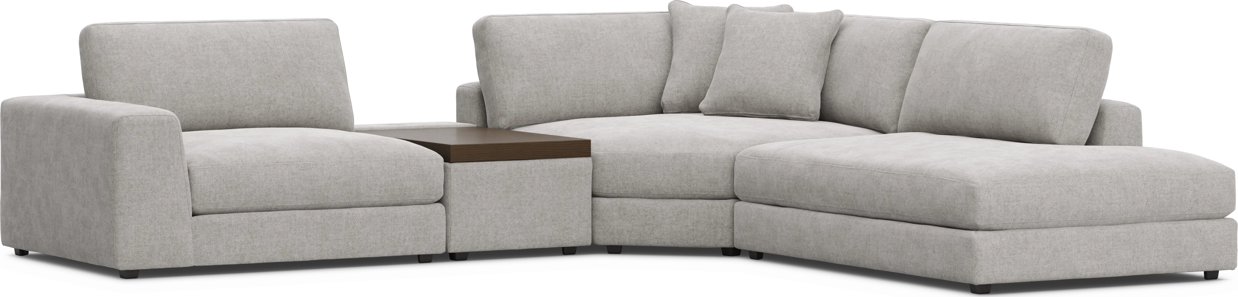Gray 4 Pc ModularThree - Thumbnail - Image 2
