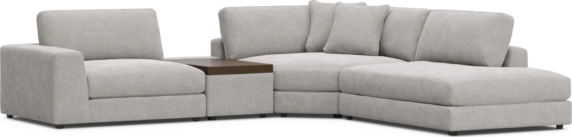 Gray 4 Pc ModularThree