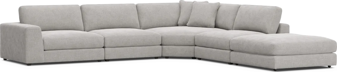 Gray 5 Pc ModularThree